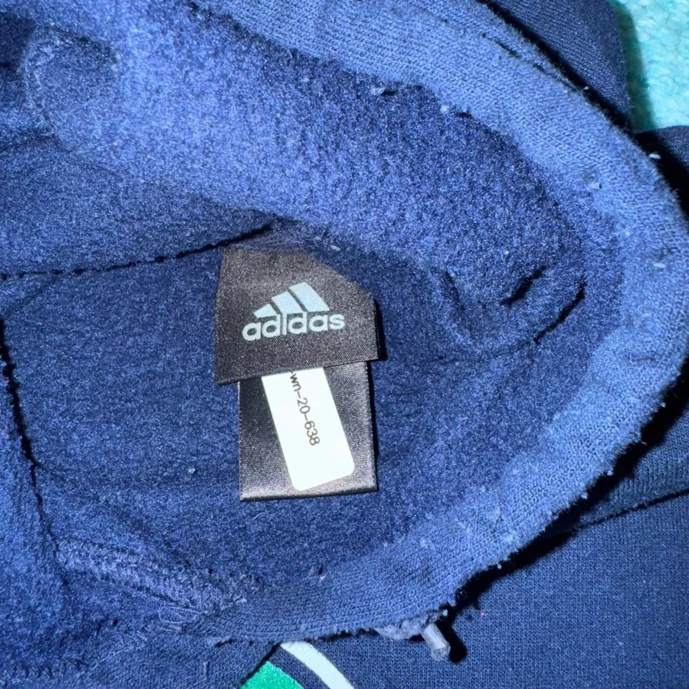 Notre Dame Fighting Irish Adidas‎ Hoodie Sweatshirt Navy Collegiate